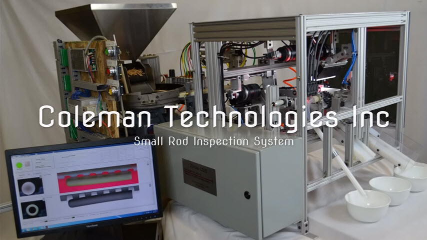 Small Rod Inspection system